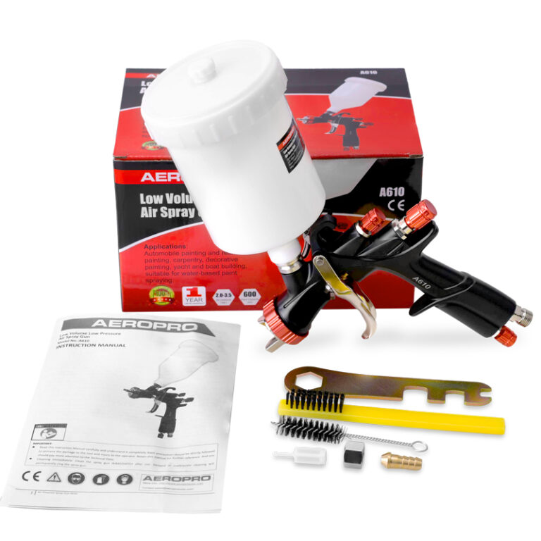 Aeropro R Spray Gun A Mm Nozzle Cc Lvlp Gravity Feed Car