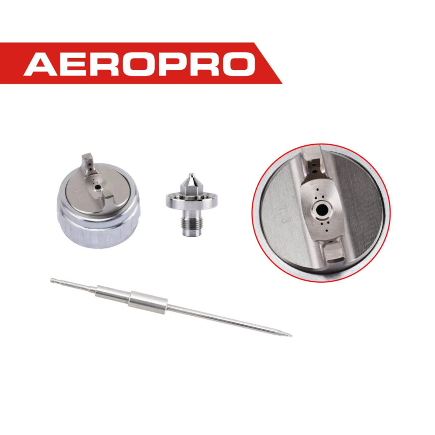 AEROPRO A605 Airbrush Nozzle Kit Set Nozzle+Needle+Air Cap 1.3mm For ...