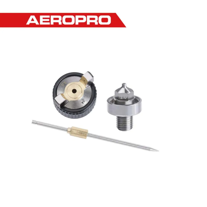 AEROPRO A602 HVLP Spray Gun 0.8/1.0mm Nozzle Needle Air Cap Original